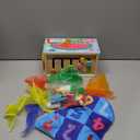 Ancaixin 6-in-1 Montessori Tissue Box Toy for 6+ Months Baby, Wooden Activity Cube, Puzzles 12-18 Months, Perfect 1 Year Old Girl Boy Gifts, Sensory Toys for Toddlers 1-3, Baby 1st Birthday Gift