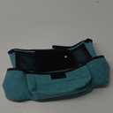 Car Seat Central Control Multi-Function Suede Large-Capacity Organizer Storage Bag (Blue)
