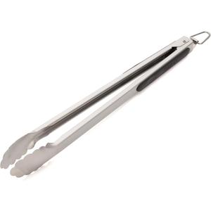Cuisinart Locking Grill Tongs, 16 Stainless Steel BBQ Tongs HeavyDuty Barbecue Tool for Grilling and Outdoor Cooking