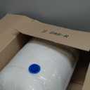 Wedge Headboard Pillow for Bed, Twin Dorm Headboard Pillow Support for Sitting Up, Reading, Relaxing, Bolster Pillow with Removable Washable Cover, White