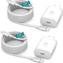 Samsung Super Fast Charger for Samsung Charger Fast Charging Block 2Pack 30W USB C Phone Wall Charger,10FT Tybe C Fast Charging Cabel for SamsungGalaxy S25 Ultra/S24 Ultra/S23/S22/S21/A14/A54/Z Fold
