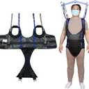 Patient Walking Sling for Standing Exercise,Lift Walking Sling Standing Aids for Patient Ambulation Training -Safety Loading Weight 550 Lbs (Medium (Pack of 1))