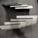 RV Step Covers  4 Pack Camper Step Covers Deck, Slip Resistant EVA Foam RV Step Carpet, Customizable RV Stair Rug for Trailer, Easy to Install, Durable & Cleanable  Modern Grey, 24 x 7.5 inch