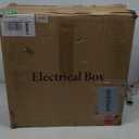 Outdoor Electrical Box 24x 24 x 8''D NEMA 4X Enclosure Steel Box, Waterproof & Dustproof Outdoor/Indoor Lockable Electrical Junction Box, with Mounting Plate