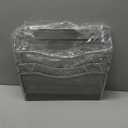 EasyPAG 3 Pack Wall File Organizer, Metal Mesh Hanging File Folder Holder for Letter/A4 Size Folders, Vertical Wall Mount Mail Sorter for Office Paperwork, Classroom, Silver