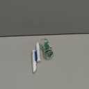 for Nissan QAB Pearl White Tricoat Touch up Paint, 2-in-1 Scratch Repair Pen Exact Color Match, Car Scratch Repair Pen