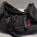 Bosstin Gym Bag for Men & Women,45L Travel Duffle Sports Duffel Bag Gym Weekender Overnight Backpack with Shoe Compartment, 1Black, Large, Expandable Travel Duffel Bag