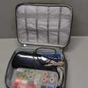 Handheld Sewing Machine with Storage & 42-Piece Sewing Kit, Portable Mini Sewing Machine for Beginner, Electric Switch, 2 Speed Modes, Easy to Operate, Hand Stitching Machine for DIY Fabrics Clothes