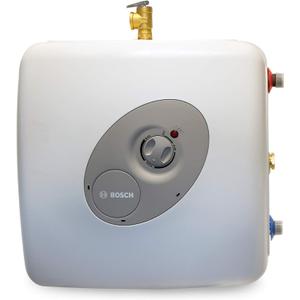 Bosch Electric Mini-Tank Water Heater Tronic 3000 T 7-Gallon (ES8) - Eliminate Time for Hot Water - Shelf, Wall or Floor Mounted