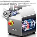 Commercial Meat Grinder Heavy Duty, 1100W Electric Stainless Steel Meat Grinding Machine with 6/8mm Grinding Plates & Stuffing Tubes, Sausage Maker Meat Mincer 110V 350LBS/H