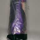 4Pcs Satin Bonnet Silk Bonnet, Hair Bonnet for Sleeping, Elastic Wide Band Silk Sleep Cap, Soft and Breathable (Black Red Purple Gold)