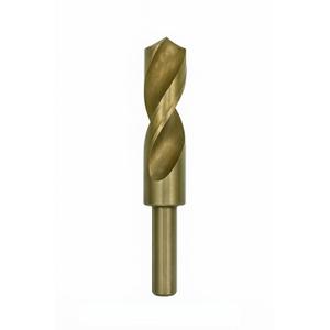 1-Inch Cobalt Drill Bits - Brocas para Metal, Metal Drill Bits for Hardened Steel, M35 High-Speed Steel, 135° Split Point, 6-Inch Length, Reduced Shank, Ideal for Professionals & DIYers