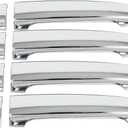 OCPTY 4PCS Door Handle Covers for 2008-2011 for Lexus GS450h/GS460,2003-2009 for Lexus GX470,2003-2009 for Toyota 4Runner,2006-2011 for Toyota Avalon Exterior Driver Side & Passenger Side Chrome