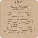 Elegant Bowknot Cutting Dies for DIY Crafts - Wood Board and Alloy Steel Blade Beautiful Bowknot Making Template (Y0053 Wood)
