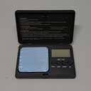 Mini Digital Pocket Scale 0.01g Precision, Portable Jewelry Scale with Backlit LCD, Tare PCS Function, Gram Scale for Gold, Gem, Coin, Herb, Kitchen