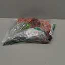 Geegoods Artificial Mum Flowers for Outdoors, 16 Bundles UV Resistant Faux Plastic Mum Flowers for Halloween Front Door Porch Patio Yard Balcony Decor (Mix Color)