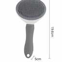 Pet Grooming Slicker Brush for Dogs & Cats Gentle Deshedding Tool for Loose Hair & Undercoat Soft Stainless Steel Pins, Pain-Free Grooming, Reduces Shedding, Ideal for All Breeds - TidyCabin