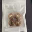 Facial Hair Remover Replacement Heads, 4 Pack, Gold Plated, Generation 2