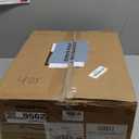 46 Inch Ceiling Fans with Lights and Remote, Black Low Profile Ceiling Fan, Flush Mount Style with 5 Blades, For Indoor Bedroom Living Room/Outdoor, 6 Speed Reversible DC Motor, 3CCT Dimmable LED