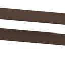 Simple Houseware 2-Tier Shoe Rack Storage Organizer, Bronze