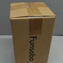 Clear Glass Flower Vase with Gold Mouth for Centerpieces Home Wedding Decoration (1, Large 5.2" x 9.9)