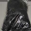 RECECASA Faux Fur Leg Warmers for Women, Fluffy Boot Cuffs Covers for Halloween, Christmas,Furry Costume Cute Cosplay (15.7 inch, Black)