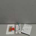 MOES WiFi Smart Light Switches, No Neutral Wire Needed, Require Capacitors, 2.4GHz Single Pole Switch, Compatible with Alexa Google Assistant (1 Gang Switch)