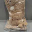 Zhanmai 12 Pcs 14 Inch Valentine's Day Bear Stuffed Animal Bulk Gifts Bulk Soft Plush Stuffed Bear for Bridal Anniversary Centerpiece Baby Shower Party Favor (Light Brown)