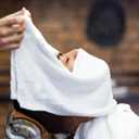 Salon Towels for Hair Stylist - Pack of 24, Not Bleach Proof, 16 by 27 Inches, Highly Absorbent Cotton Towels for Hand, Gym, Beauty, Spa, and Home Hair Care (White)