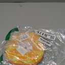 Cat Cone Collar Soft, Cat Recovery Collar for Wound Healing Cute Donut Elizabethan Cone for Kittens, Adjustable Cones for Cats to Stop Licking Neck Protective Cones After Spay(Orange, Small)