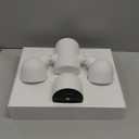 Google Nest Cam with Floodlight - Outdoor Camera - Floodlight Security Camera, White, 1 Count (Pack of 1)