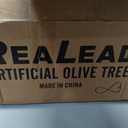 5ft Olive Trees Artificial Indoor with White Tall Exquisite Planter