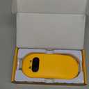 Portable Heating Pad for Cramps, Upgrade Cordless Electric Period Fast Heating Pad for Back Pain Relief Menstrual Belt 6 Heat 6 Massage Modes Gifts for Women Girls Her Girlfriend Yellow