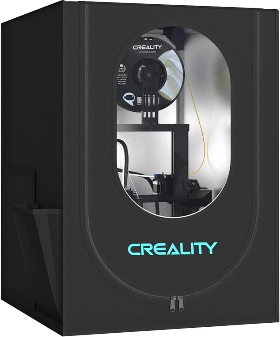 Creality 3D Printer Enclosure, Fireproof and Dustproof 3D Printer Enclosure for Ender 3/Ender 3 V3 SE/KE/K1C/3 Plus/3 Max Neo/Ender 3V2/Ender 3V2 Neo/Ender 3S1/Ender 3Pro- Large