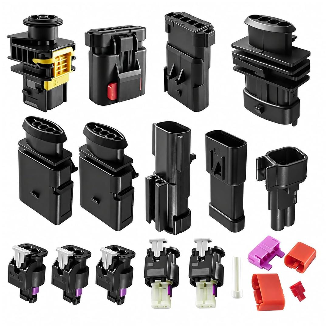 Electrical Tuner Harness Plug Kit Connector Replacement Kit for Dodge Cummins 6.7L 2019-202415PCS