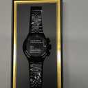 2026 Rotating Bezel Smart Watch for Men with Bluetooth Call, Heart Rate, Blood Pressure, SpO2, Sleep Monitor, Waterproof Round Watch with Encoder Knob, 1.32" AMOLED Display, Compatible Android and iOS (Black)