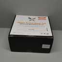 Large Glass Salad Bowl with Lid Set, 5.7 L Decorative Glass Mixing Bowl, Trifle and Serving Bowls with Lids as Cheese Charcuterie Board and Plate, Comes with Wood Serving Utensils