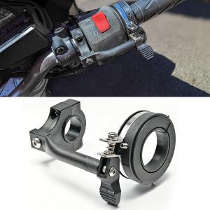 Universal Cruise Control Motorcycle Throttle Assist Lock,Motorcycle Assist Clamp Handlebar Grip Accelerator Assistant Accessory with 7/8" and 1" Diameter Bars