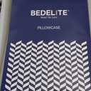 BEDELITE Satin Pillowcase for Hair and Skin, Super Soft Similar to Silk Pillow Cases 4 Pack with Envelope Closure, Cooling Pillowcases for Women Men (20"x26" Standard Size, Grey)