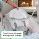 Ingenuity Comfort 2 Go Portable Swing - Endless Bloom - 6 Speeds - 10 Melodies - 2 Toys - 0-9M