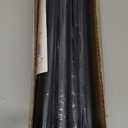 Matte Black Shower Curtain Rod,1 Inch Diameter Stainless Steel Adjustable Spring Tension Rods 32 to 92",with Holders,Anti-Slip,Curtain Rods No Drilling(1 Pack)