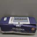 DONAMA Cervical Pillow for Neck and Shoulder,Contour Memory Foam Pillow,Ergonomic Neck Support Pillow for Side Back Stomach Sleepers with Pillowcase (Queen Size 24.8"Lx14.96"Wx5.51"H, Light Grey)