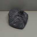 Plasticplace 64-65 Gallon Black Trash Bags, Heavy Duty 1.2 Mil, 50" x 60" Toter Can Liners, Tear & Leak-Proof, Industrial Strength, 25 Count, Large Garbage Bags for Kitchen & Commercial Use