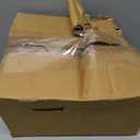 AuldHome Design Farmhouse Christmas Village Collection #2 w/Church, Barn and School (Set of 3, White); Candle Lantern Decorative Christmas Town Display