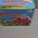 Spring Flower Toddler Toys for 1 2 3 Years Old Boys and Girls, Big Barn Toy with Farm Animal, Educational Montessori Toys, Farm Pretend Playset Toy, Christmas Birthday Gift for Toddler Baby Boys Girls