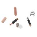 HOBBYIN 180Pcs Furniture Connecting Hardware Connectors Assortment Kit, Furniture Fastener Set Cam Lock Assortment Kit, Cam Lock for Furniture Connecting