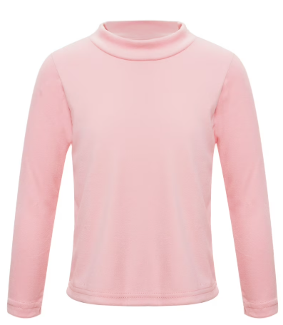 Arshiner Long Sleeve T-Shirt for Girls Plain Crew Top Basic Stretch Tee Slim Casual Thermal Sweatshirt Kids Clothes 5-12 Years