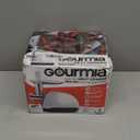 Gourmia Electric Meat Grinder  500W Commercial Grade Meat Processor with Sausage Stuffer, 3 Stainless Steel Grind Plates Fine to Coarse, Stainless Steel