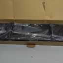 Soundbar Mount, No Drilling Steel TV Top Shelf Fits Most of Sound Bars Up to 15 Lbs, Universal Sound Bar TV Mount Bracket, Sound Bar Stand Compatible with Samsung, Sony, LG,Bose, 33.8x4.7inch (Black)