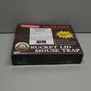 2025 New Upgraded Bucket Lid Mouse Trap-Metal Bait Cage-Auto Reset-5 Gallon Bucket Fit-Humane-Indoor Outdoor-Rat Trap (Yellow - 4 Packs, Extreme Value)